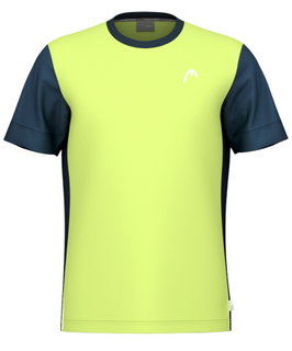 Head Tennis-Tshirt Slice (feuchtigkeitsabsorbierend) 2025 limegelb Herren