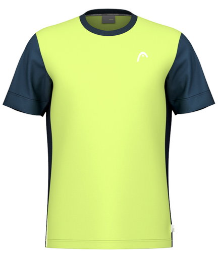 Head Tennis-Tshirt Slice (feuchtigkeitsabsorbierend) 2025 limegelb Herren