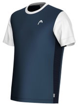 Head Tennis-Tshirt Slice (feuchtigkeitsabsorbierend) 2025 navyblau Herren