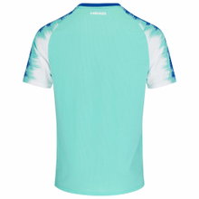 Head Tennis T-shirt Topspin (quick-drying, modern) turquoise blue men's