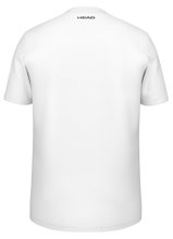 Head Tennis T-shirt Vision (moisture-absorbing) 2025 white/lime yellow men's