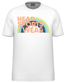Head Tennis T-shirt Vision (moisture-wicking) 2025 white men's