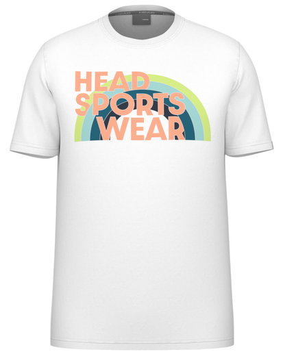 Head Tennis-Tshirt Vision (feuchtigkeitsabsorbierend) 2025 weiss Herren