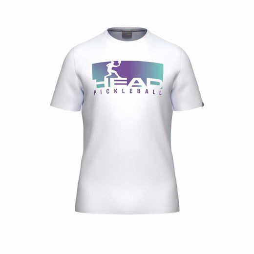 Head Tennis-Tshirt Vision (Mischgewebe) 2026 weiss/purple Herren