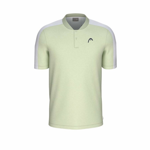 Head Tennis-Polo Play Tech (Mesh-Einsätze, feuchtigkeitsabsorbierend) 2026 hellgrün Herren