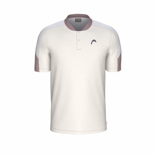 Head Tennis Polo Play Tech (Mesh Inserts, Moisture-Wicking) 2026 White Men’s