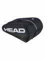 Head Tennis-Racketbag Tour Racquet Bag XL (Schlägertasche, 3 Hauptfächer) 2026 schwarz/weiss 12er
