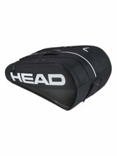 Head Tennis Racket Bag Tour Racquet Bag XL (Racket Bag, 3 Main Compartments) 2026 black/white 12-pack
