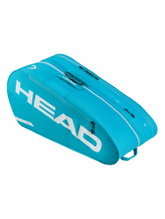 Torba na rakiety tenisowe Head Tennis-Racketbag Tour L (torba na sprzęt, 2 główne komory) 2026 niebieska 9-sztukowa