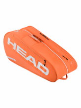 Torba na rakiety tenisowe Head Tennis-Racketbag Tour XL (torba na sprzęt, 3 główne komory) 2026 pomarańczowo/biała 12 sztuk
