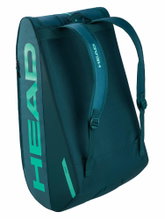 Torba na rakiety tenisowe Head Tennis-Racketbag Tour XL (torba na rakiety, 3 główne komory) 2026 zielona 12 sztuk