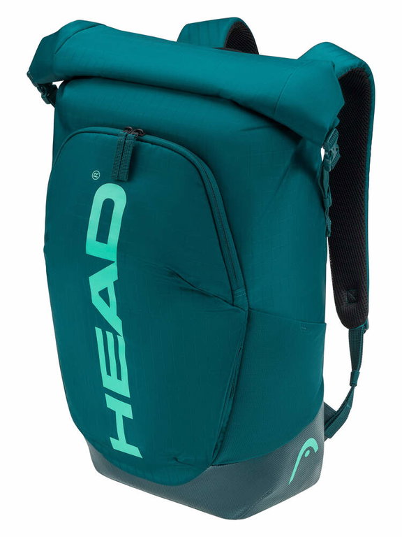 Head Tennis-Rucksack Tour Racqpack (Schlägerfach, 40 Liter) grün