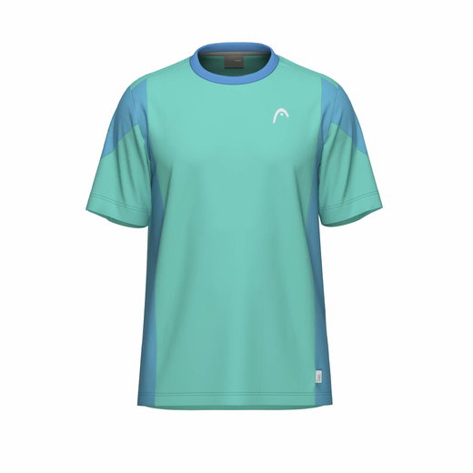 Head Tennis-Tshirt Slice (Moisture Transfer Microfiber Technologie) 2026 türkisblau Herren