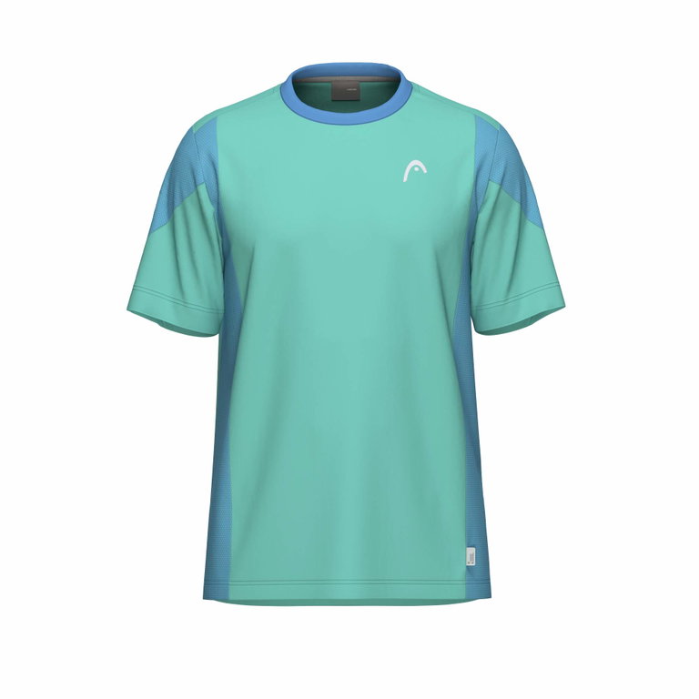 Head Tennis-Tshirt Slice (Moisture Transfer Microfiber Technologie) 2026 türkisblau Herren