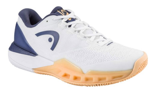 Head Tennisschuhe Revolt Pro 5.0 Clay/Sandplatz weiss/dunkelblau/orange Damen