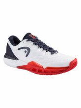 Head Tennis Shoes Revolt Pro 5.0 Clay/Sand Court 2026 White/Navy Blue/Red Men's