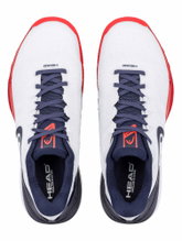 Head Tennis Shoes Revolt Pro 5.0 Clay/Sand Court 2026 White/Navy Blue/Red Men's