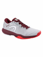 Head Tennis Shoes Sprint Evo 4.0 Allcourt Light Grey/Red Men's