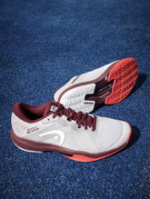 Head Tennis Shoes Sprint Evo 4.0 Allcourt Light Grey/Red Men's
