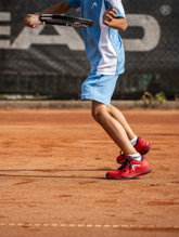 Buty tenisowe Head Sprint Pro 4.0 Allcourt 2026 czerwone dziecięce