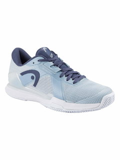 Head Tennis Shoes Sprint Pro 4.0 Clay/Sand Court 2026 Light Blue/Dark Blue Ladies