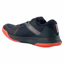 Buty tenisowe Head Sprint Pro 4.0 Allcourt 2025 ciemnoniebieskie/czerwone dziecięce