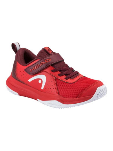 Head Tennis Shoes Sprint Strap 4.0 (Velcro, Allcourt) red toddlers