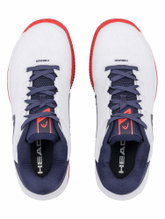 Head Tennis Shoes Revolt Pro 5.0 Clay/Sand Court 2026 White/Navy Blue/Red Kids