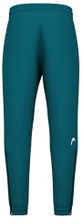 Head Tennis Trousers Breaker Pants (100% Polyester) long teal blue men's
