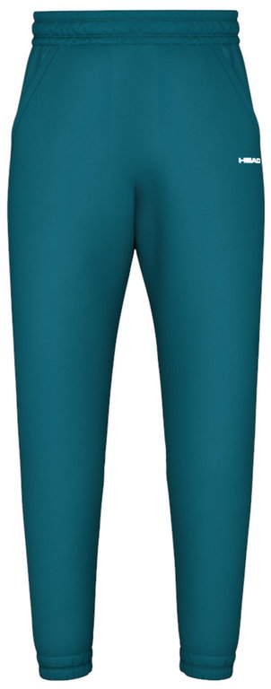 Head Tennis Trousers Breaker Pants (100% Polyester) long teal blue men's