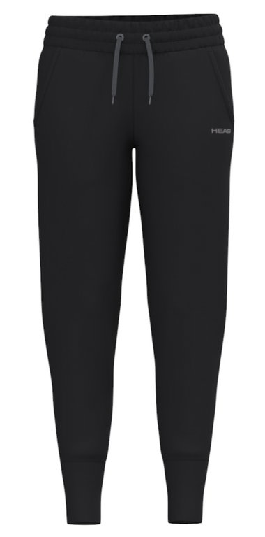 Head Tennis Trousers Club Original (elastic waistband) long black ladies