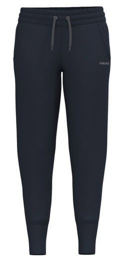 Head Tennishose Club Original (elastischer Bund) lang navyblau Damen