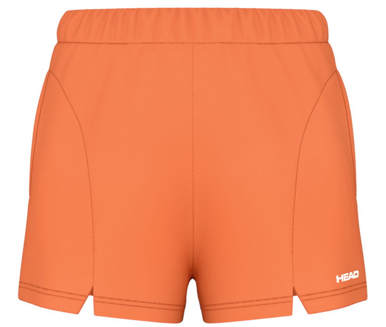Head Tennishose Dynamic (4-Wege-Stretch) kurz orange Damen
