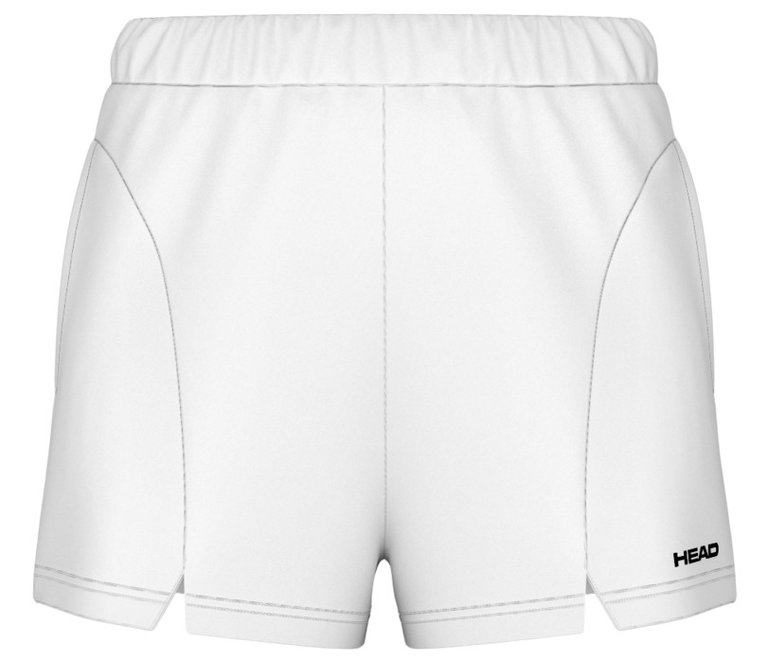 Head Tennishose Dynamic (4-Wege-Stretch) kurz weiss Damen