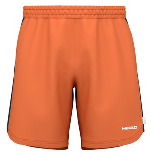 Head Tennishose Power Short (4-Wege-Stretch, feuchtigkeitsabsorbierend) 2025 kurz orange Herren