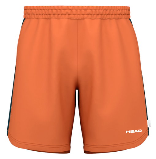 Head Tennishose Power Short (4-Wege-Stretch, feuchtigkeitsabsorbierend) 2025 kurz orange Herren
