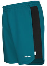 Head Tennis Shorts Power Short (4-Way Stretch, moisture-wicking) 2025 short teal blue men's