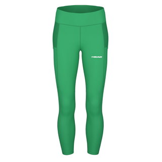 Head Tennishose Tech Tight (hoher Bund, elastisches Material) lang grün Damen