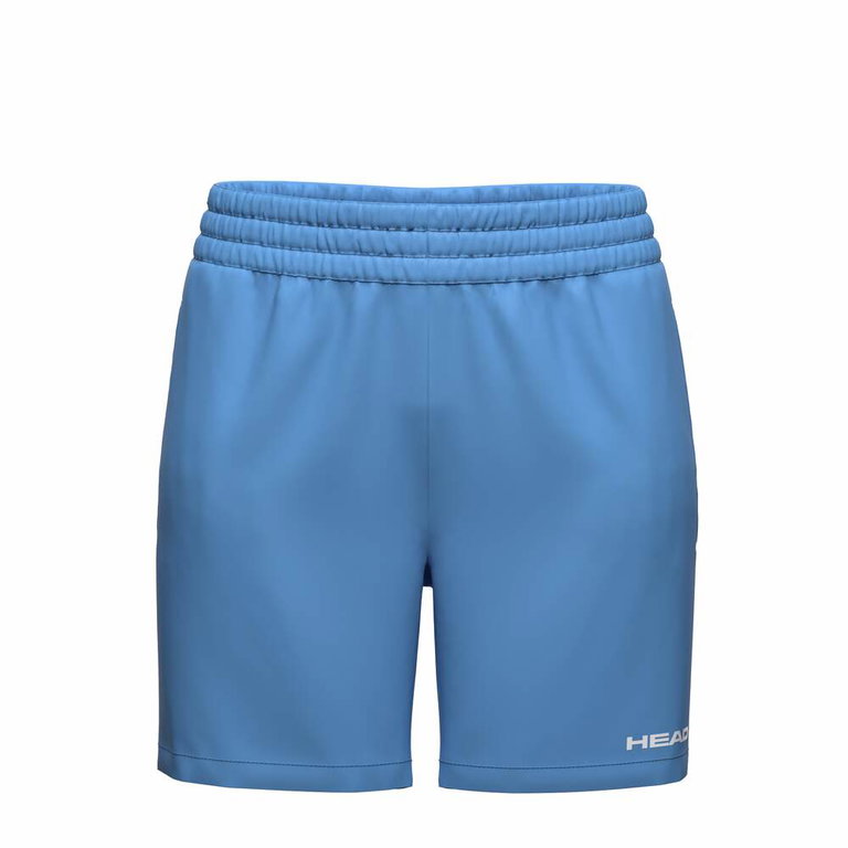 Head Tennis Shorts Vision (elastic waistband with drawstring) blue boys