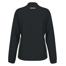 Head Tennisjacke Breaker Full Zip 2024 (Moisture Transfer Microfiber Technologie) schwarz Damen