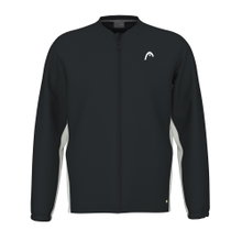 Head Tennisjacke Breaker Full Zip (Moisture Transfer Microfiber Technologie) schwarz/weiss Herren