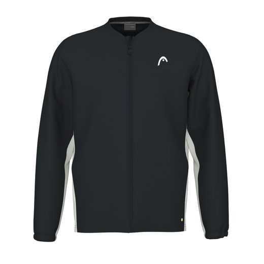 Head Tennisjacke Breaker Full Zip (Moisture Transfer Microfiber Technologie) schwarz/weiss Herren