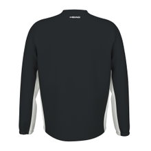 Head Tennisjacke Breaker Full Zip (Moisture Transfer Microfiber Technologie) schwarz/weiss Herren