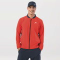 Head Tennisjacke Breaker Full Zip (Moisture Transfer Microfiber Technologie) orange/navyblau Herren
