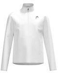 Head Tennisjacke Club 25 Full Zip (Moisture Transfer Microfiber Technologie) 2025 weiss Herren