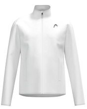 Head Tennisjacke Club 25 Full Zip (Moisture Transfer Microfiber Technologie) 2025 weiss Herren