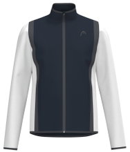 Head Tennis Jacket Club 25 (100% Polyester) 2025 navy blue/white boys