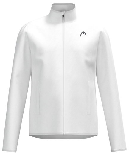 Head Tennisjacke Club 25 (100% Polyester) 2025 weiss Jungen