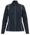 Head Tennisjacke Club 25 Full Zip (Moisture Transfer Microfiber Technologie) 2025 navyblau Damen