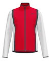 Head Tennisjacke Club 25 Full Zip (Moisture Transfer Microfiber Technologie) 2025 rot/weiss Herren